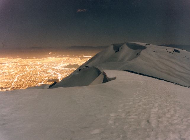 Vista De Los Cerros Santiago