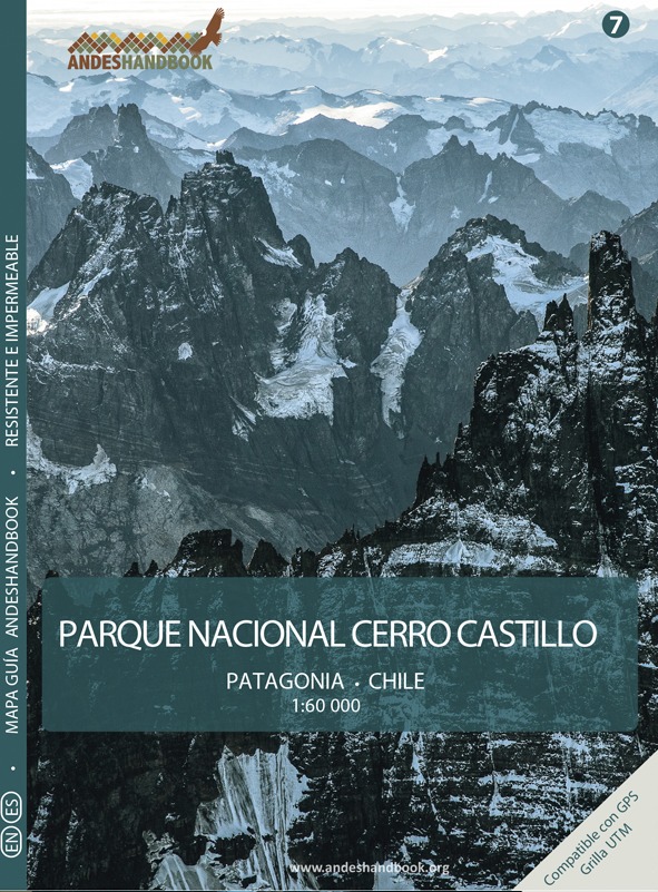 Mapa guía - Parque Nacional Cerro Castillo