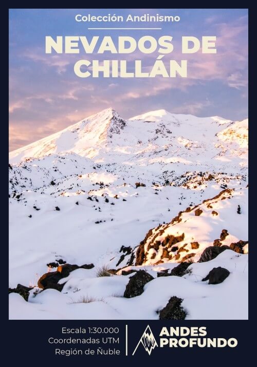 Mapa guía - Nevados de Chillán