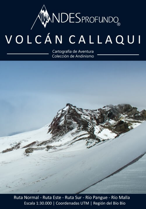 Mapa guía - Volcán Callaqui