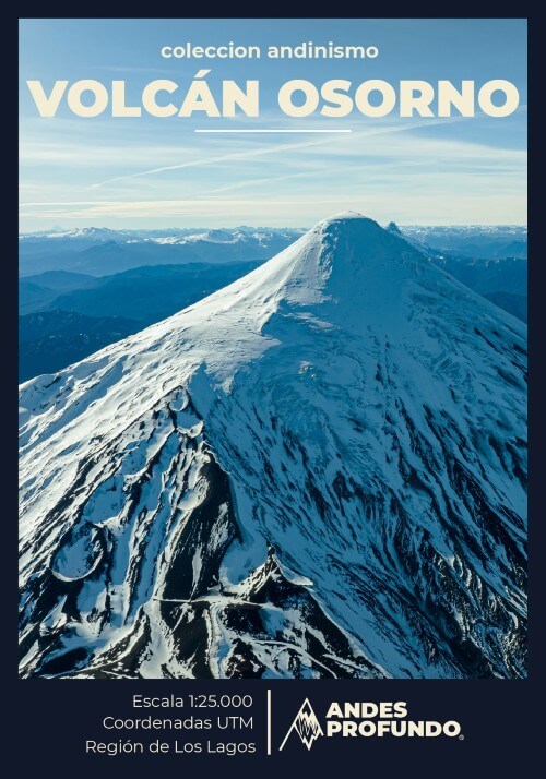 Mapa guía - Volcán Osorno
