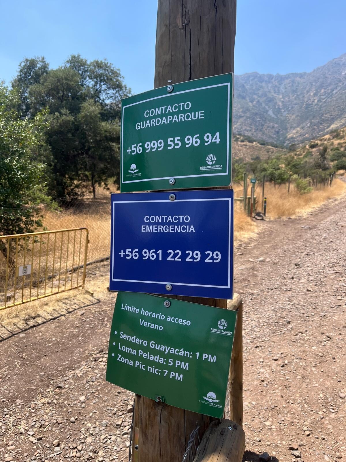 Sendero Quebrada Guayacán 