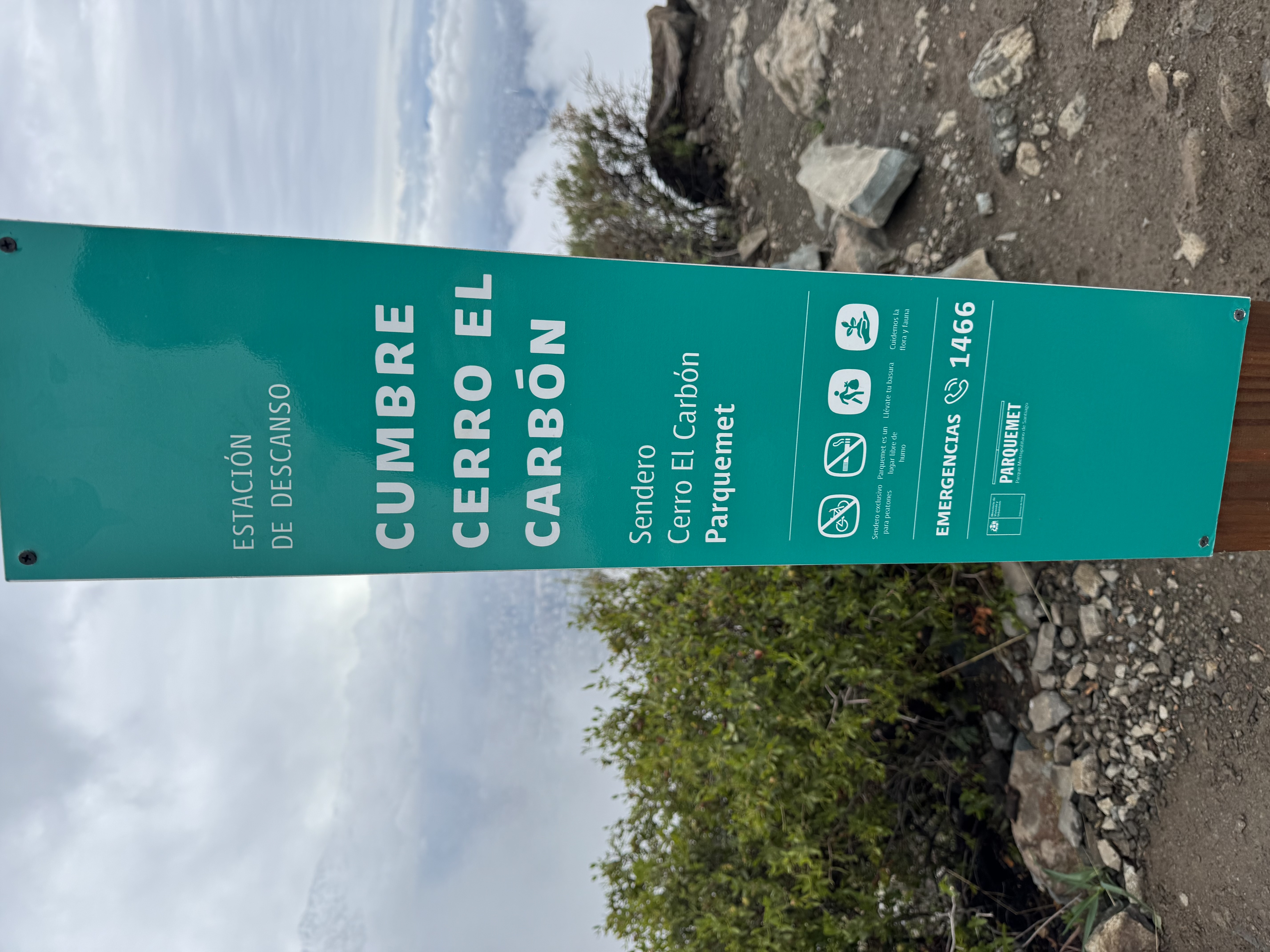 Cerro El Carbón por La Pirámide