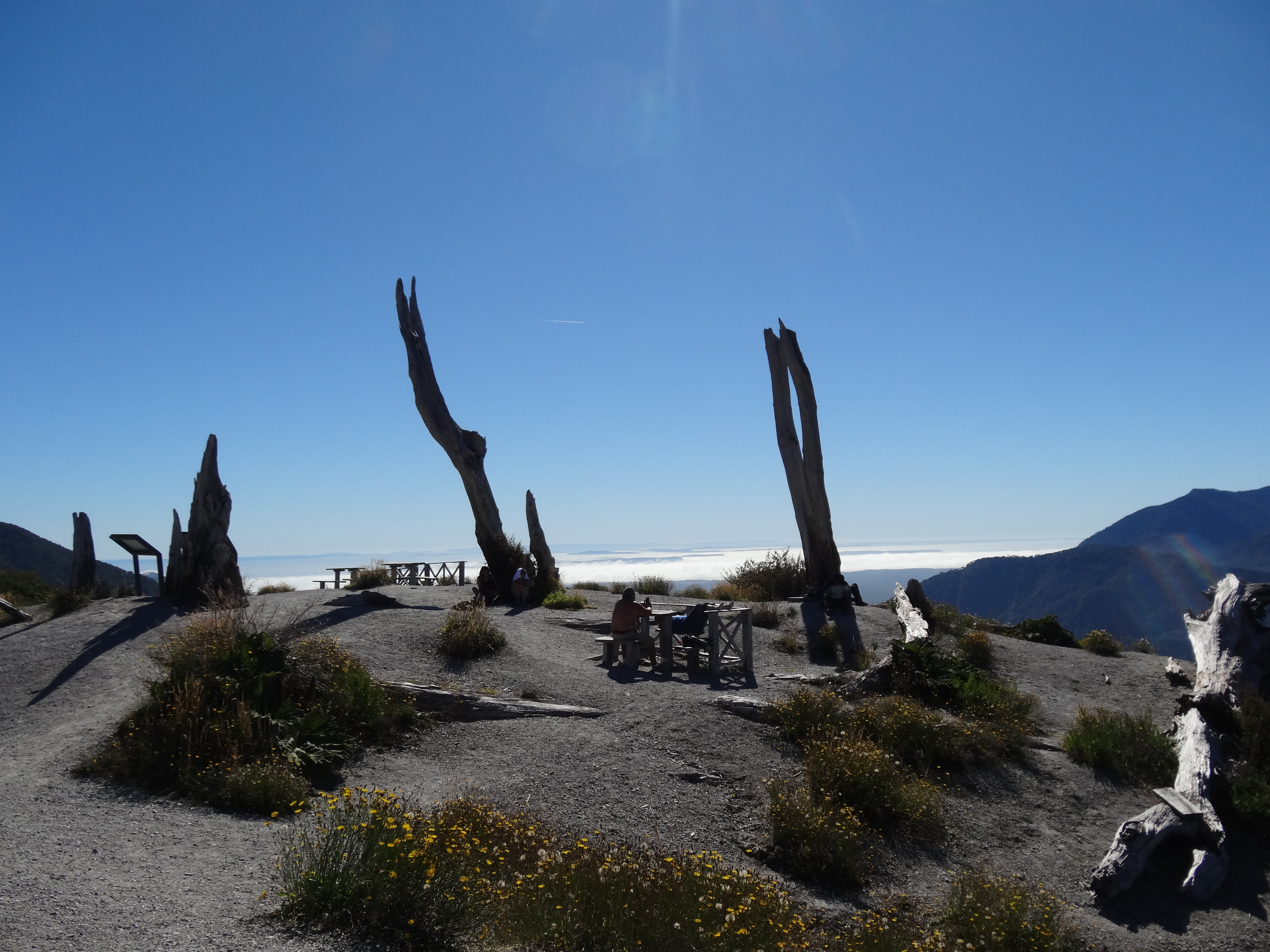 Cráter Volcán Chaitén