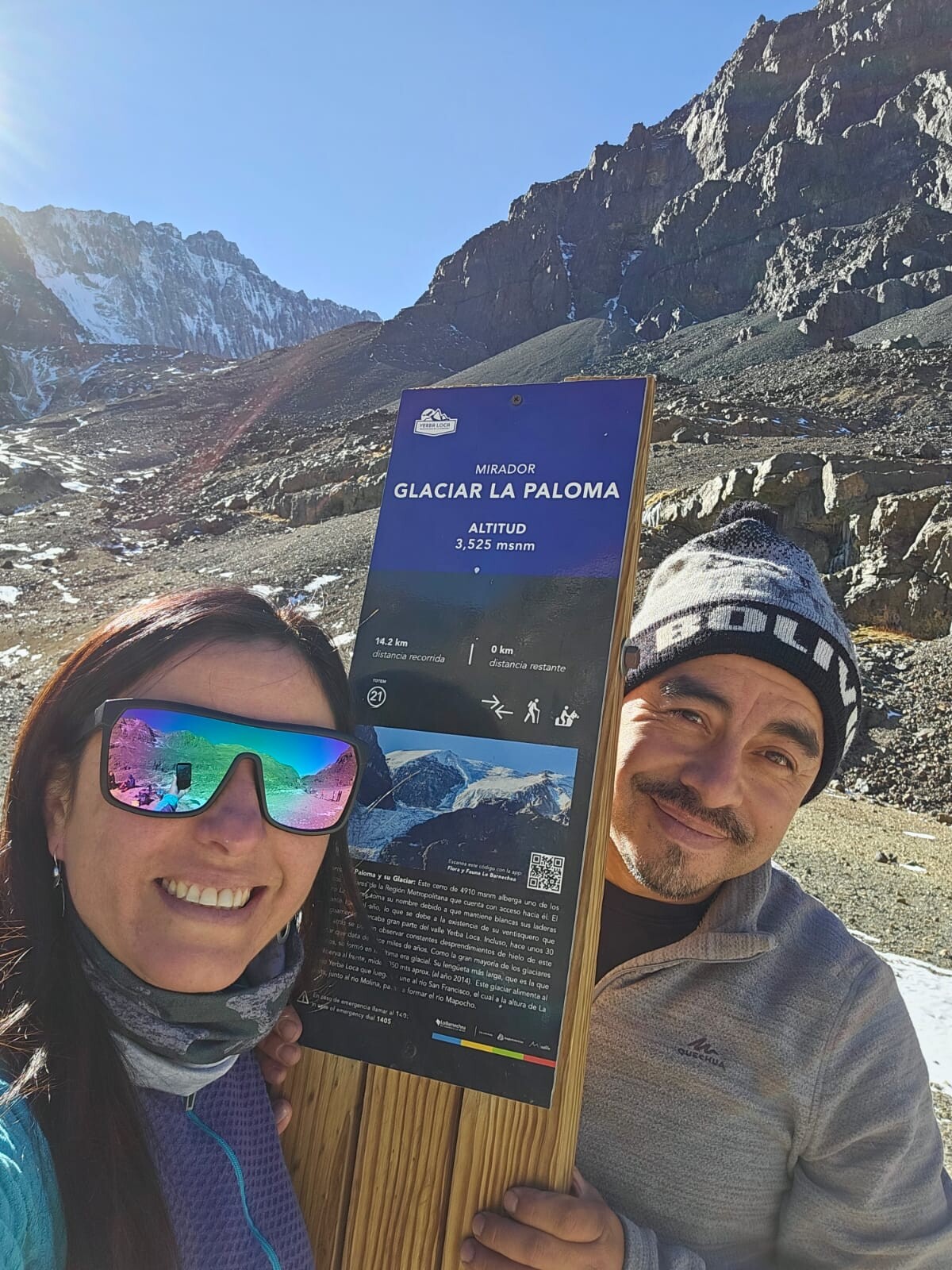 Glaciar La Paloma