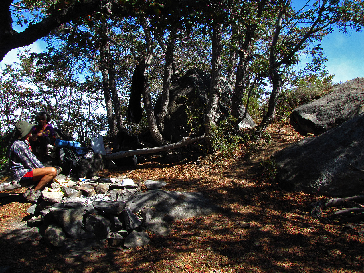 Punta Imán - Filo Sur por Santuario de la Naturaleza Cerro El Roble ...