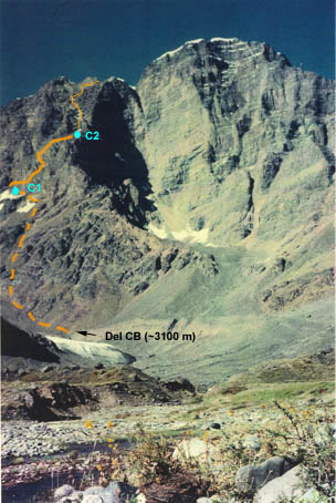 Ruta pared noreste Ruta pared noreste
