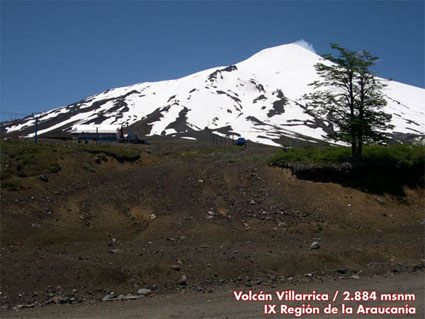 Vn. Villarrica desde el camino Vn. Villarrica desde el camino