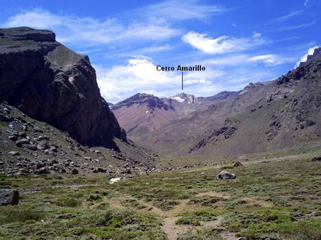 Aproximación Cerro Amarillo.