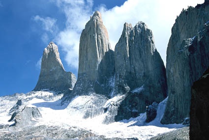 Tores del Paine, zoom in