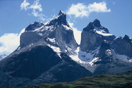 Cuernos del Paine, desde el lago Pehoe