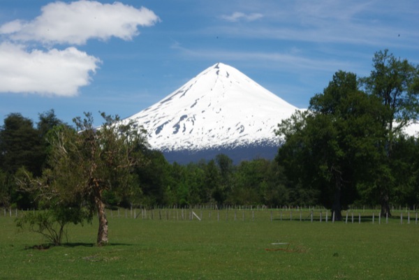 Llaima desde río Blanco