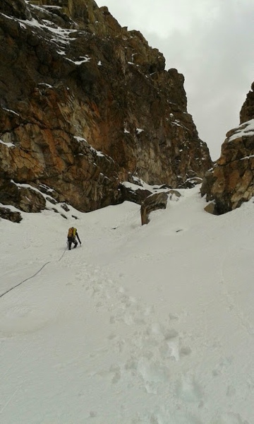 Últimos tramos, abajo de la gran roca