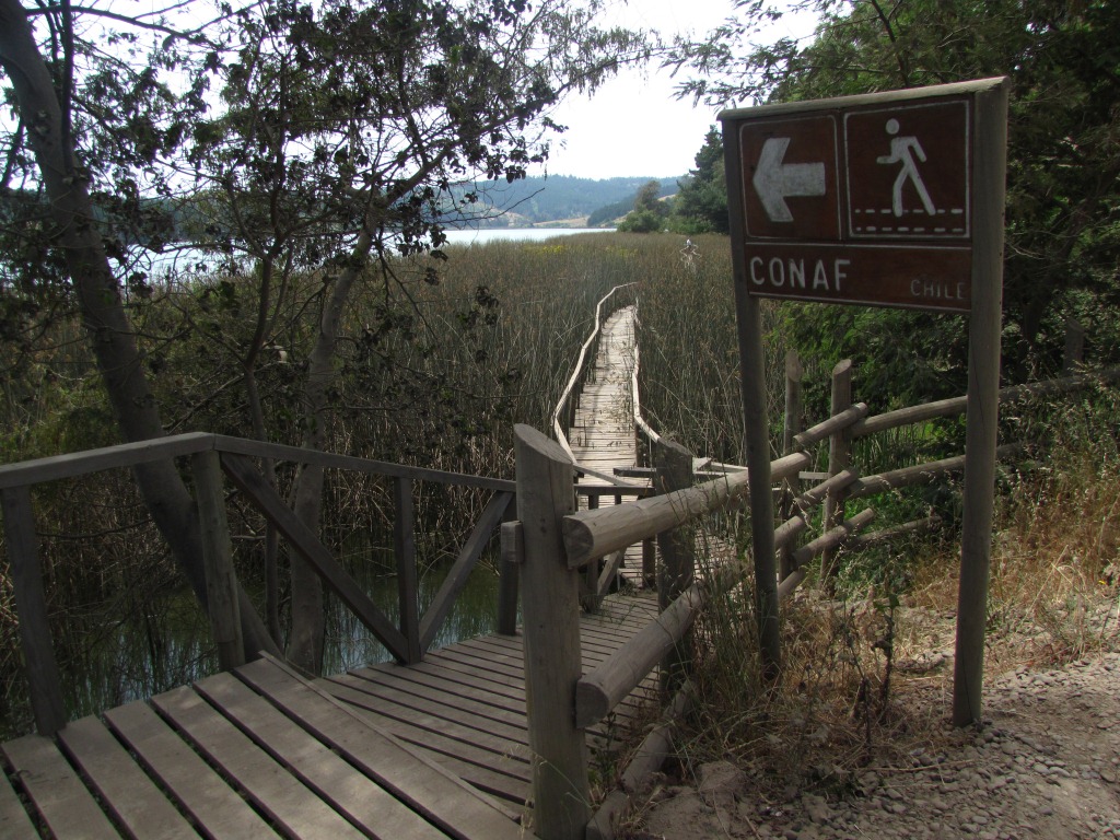 Entrada sur al sendero