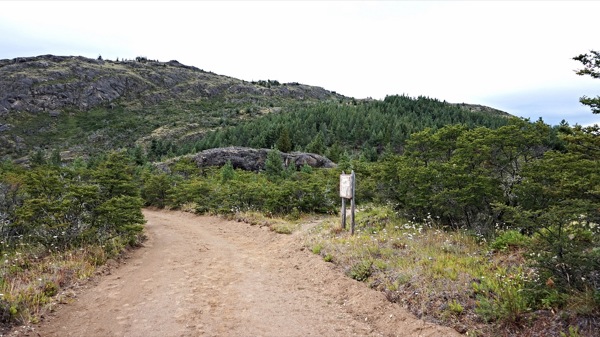 Inicio sendero Las Águilas