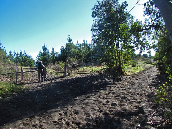 Inicio del sendero