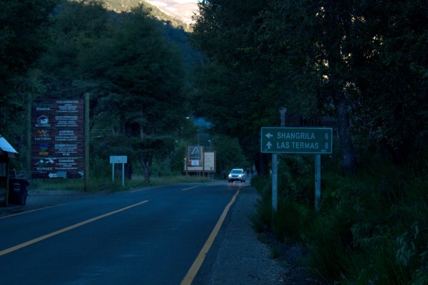 Desvío al valle de Shangri-Lá