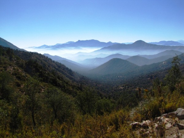 Vista hacia el valle de Ocoa Vista hacia el valle de Ocoa