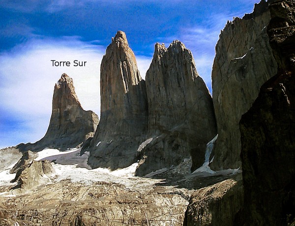 Torre Sur desde Mirador. Torre Sur desde Mirador.