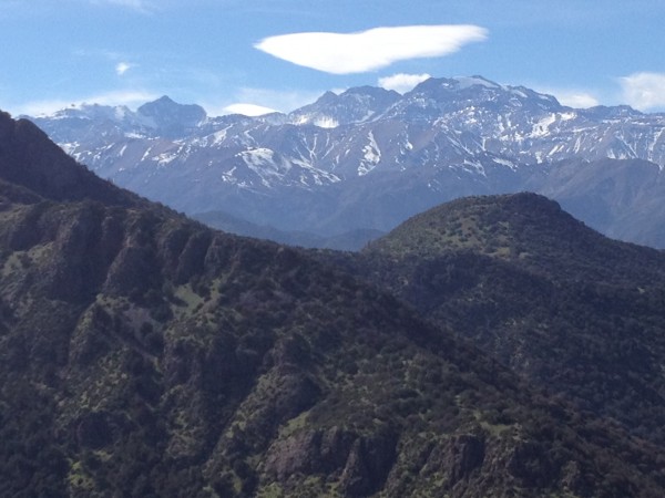 Portezuelo, Manquehuito y la Cordillera