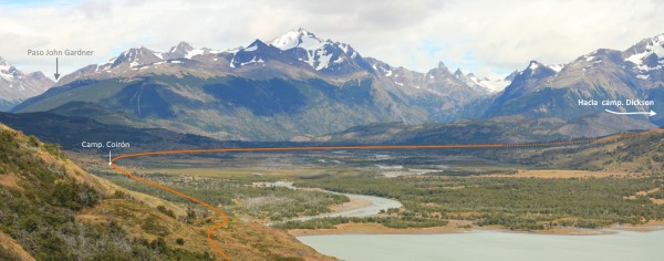 Descenso hacia Coirón