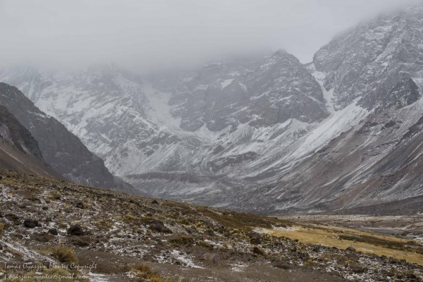 Llegando a la vega de Nacimiento