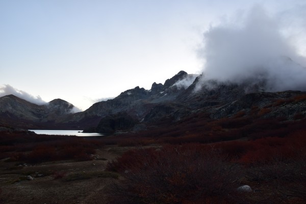 Llegada laguna Achibueno