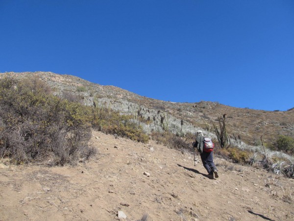 Inicio Ruta Directa Cara Norte