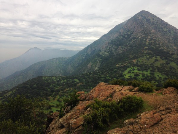 El Manquehue desde el Manquehuito