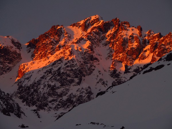 Pico Negro al atardecer