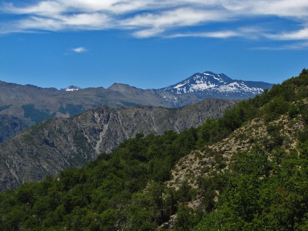 Vista desde el portezuelo del Melado