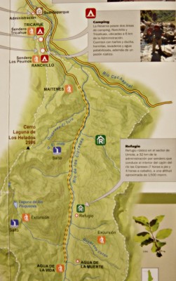 Mapa de la reserva