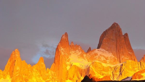Fitz Roy al amanecer Fitz Roy al amanecer