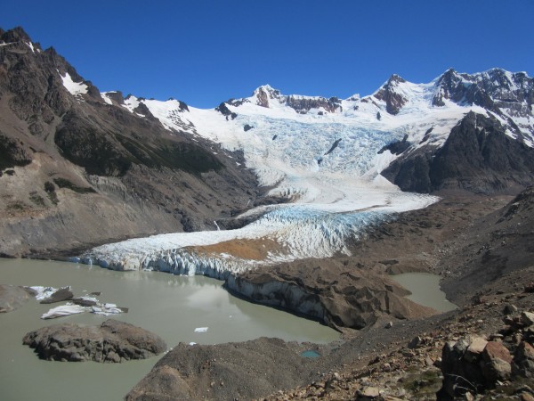 Vista al Glaciar Torre