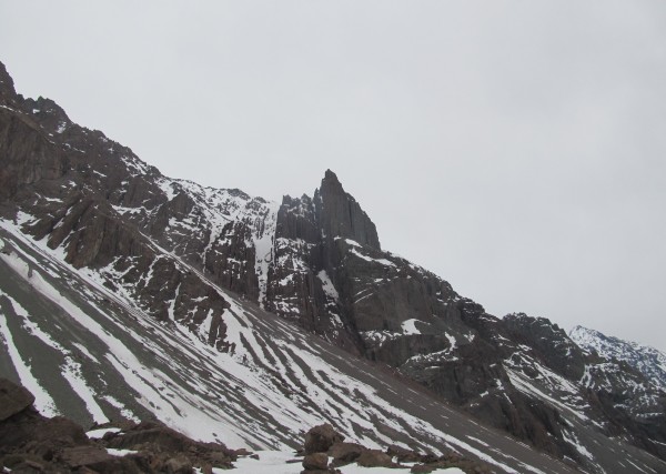 Punta Zanzi en día invernal