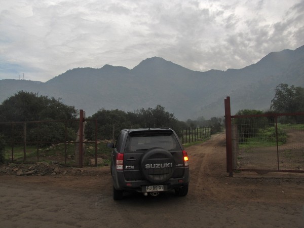 Entrada hacia los corrales de Ramón