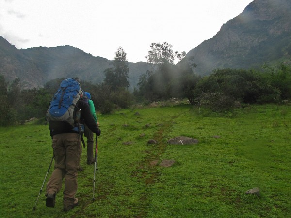 Inicio del sendero