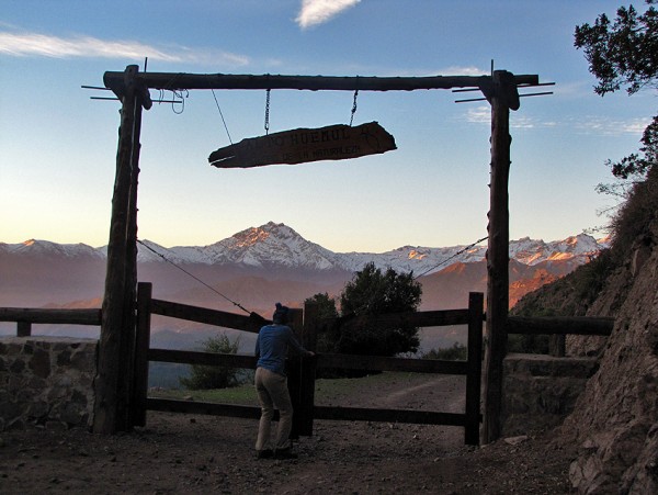 Entrada a Alto Huemul