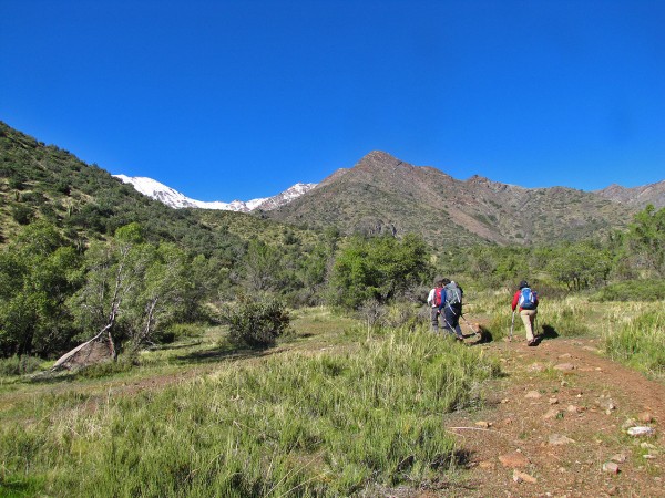 Sendero desde Salto de Apoquindo