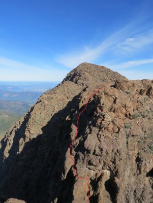 Crux de la ruta