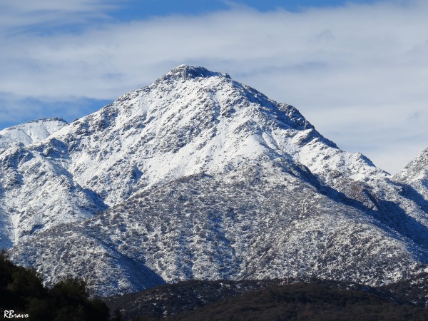 Cerro Papagayo nevado
