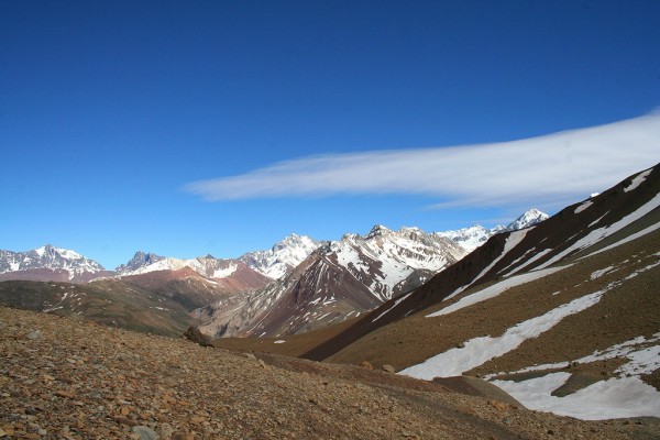 Vista hacia el Oeste