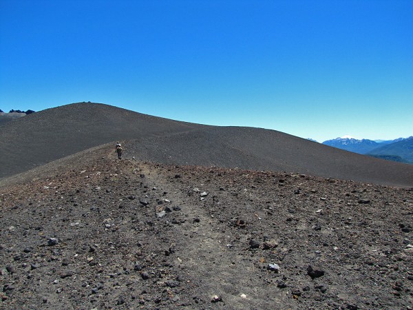 Llegando a la cumbre