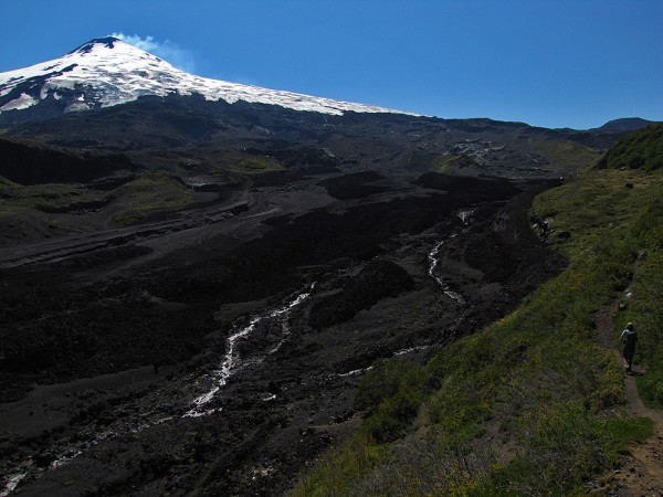 Vista al zanjón de Challupén