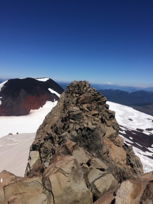 Cumbre sur desde cumbre norte