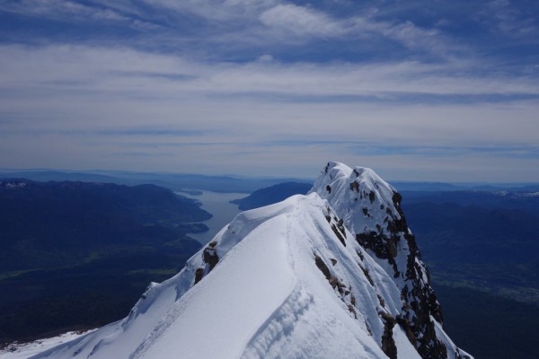 Cumbre norte desde cumbre sur