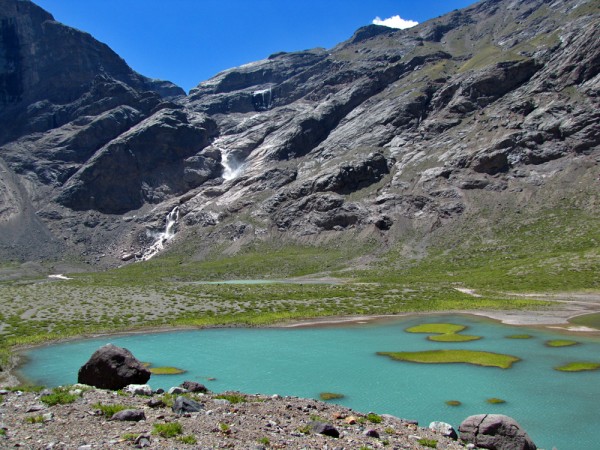 Laguna junto al Gran Salto