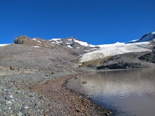 Morrena tras el Olivares Gamma