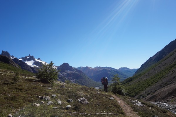 Valle del Turbio desde paso El Peñón