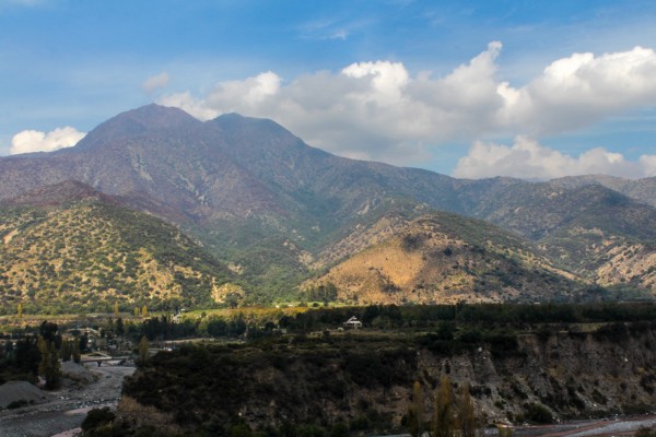 Purgatorio desde camino El Volcán